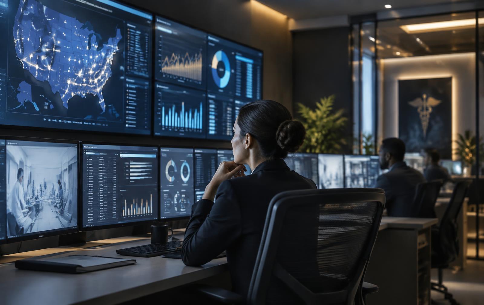 Arbeitsplatz für die datenbasierte Plattformsteuerung